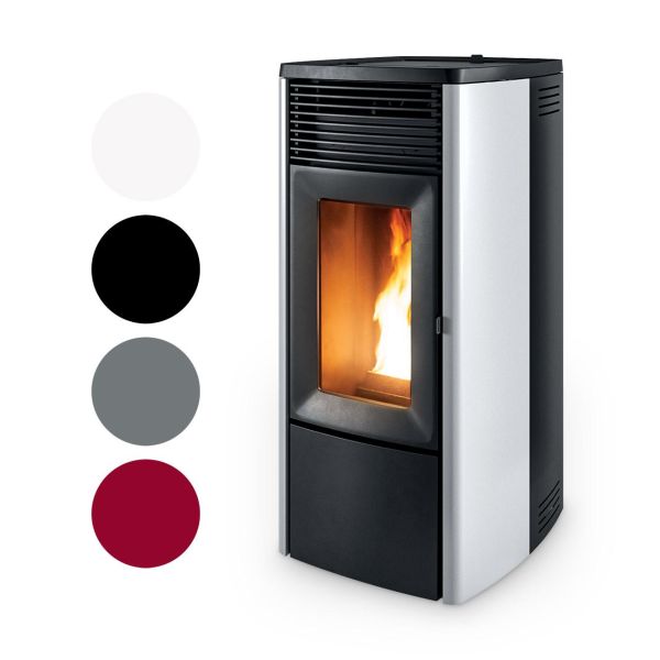 Pelletofen MCZ Ego Air 8 R 8,1 kW - Ausführung: Bordeaux metal_304