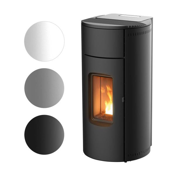 Pelletofen Red Kunal Air 6 R 6,3 kW - Verkleidung: Metall 308_Dark
