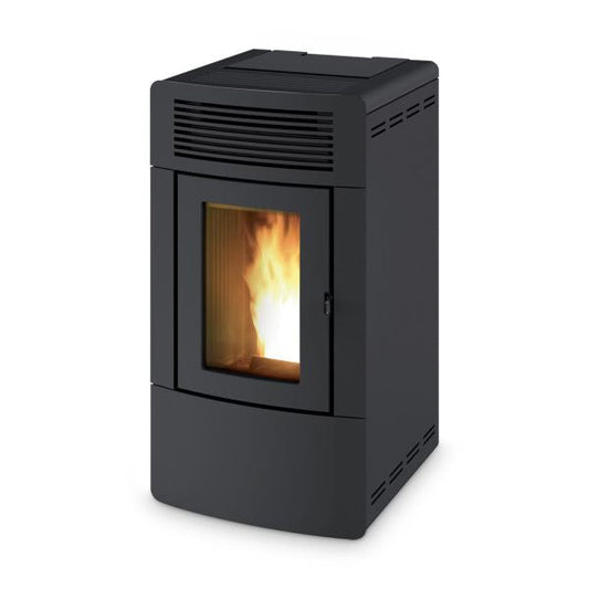 Pelletofen RED Malva Multiair 10 R 10 kW - Ausführung: Schwarz