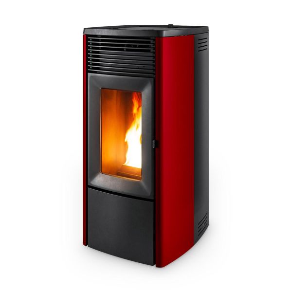 Pelletofen MCZ Ego Air 8 R 8,1 kW - Ausführung: Bordeaux metal_304