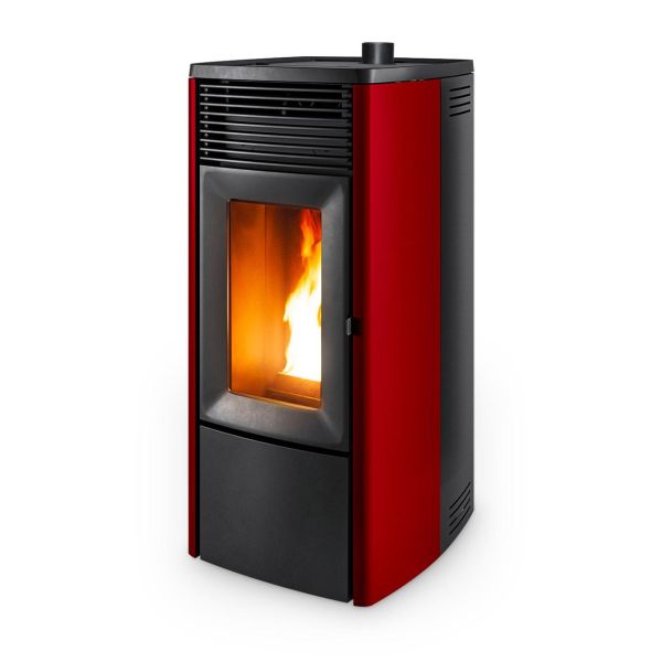 Pelletofen MCZ Ego Air 8 UP! 8 kW - Ausführung: Bordeaux metal_304
