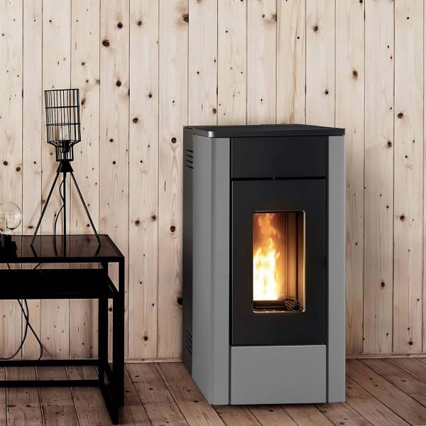 Pelletofen MCZ May Air 7 R 5S 6,2 kW - Ausführung: Silver metal_313