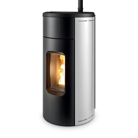 Pelletofen MCZ Hera Air 8 XUP! 8,2 kW - Ausführung: White metal_302