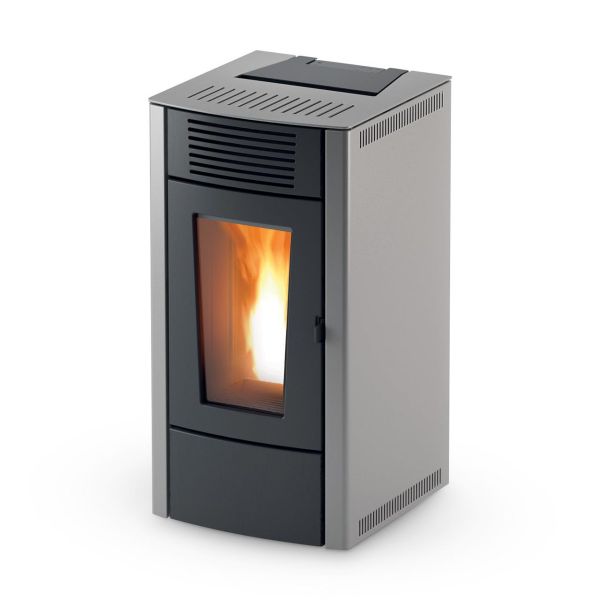 Pelletofen Red Dalia Air 6 S1 6,3 kW - Ausführung: Metall 313_Silver
