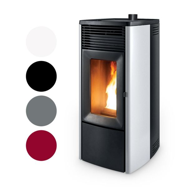 Pelletofen MCZ Ego Comfort Air 10 UP! 10 kW - Ausführung: White metal_302
