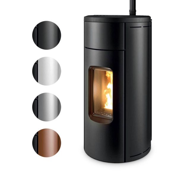Pelletofen MCZ Hera Air 8 XUP! 8,2 kW - Ausführung: White metal_302