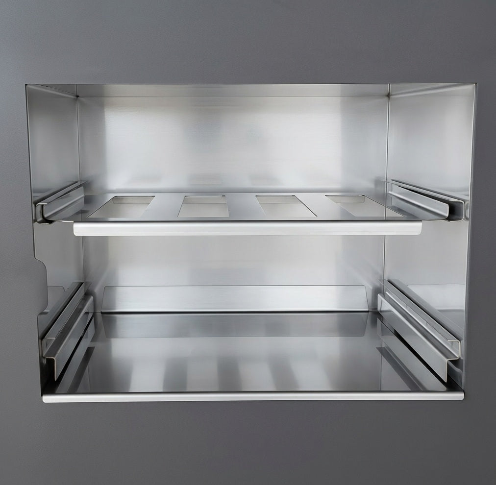 EEK A+ Küchenofen Holzherd R ECO INOX mit Edelstahlbackofen, rechte Version - 7 kW