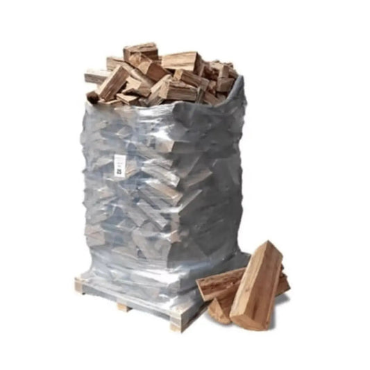 Brennholz – 25 cm – Bündel auf Palette, 2 m³ – extra trocken