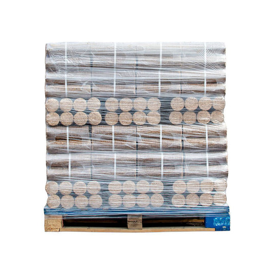 1000 kg gepresste Holzscheite pro Tag, verdichtetes Brennholz für Holzöfen und Kamine